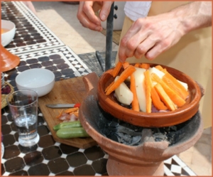 Cooking lesson in Marrakech